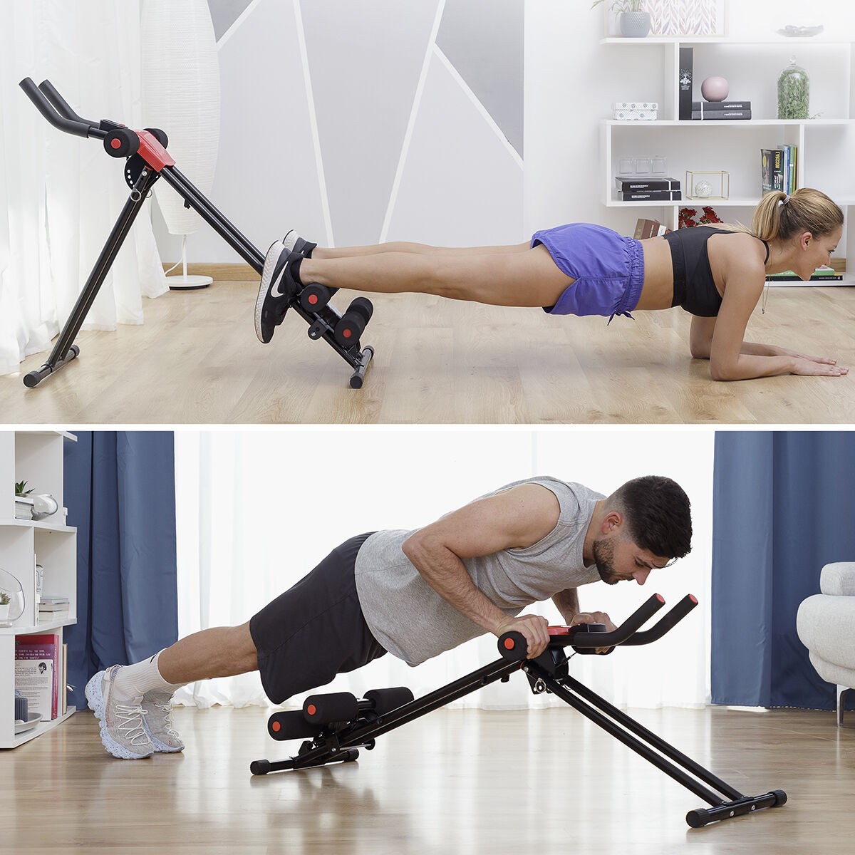 Planche Exercice Multifonction de Musculation - Idéal pour les pompes